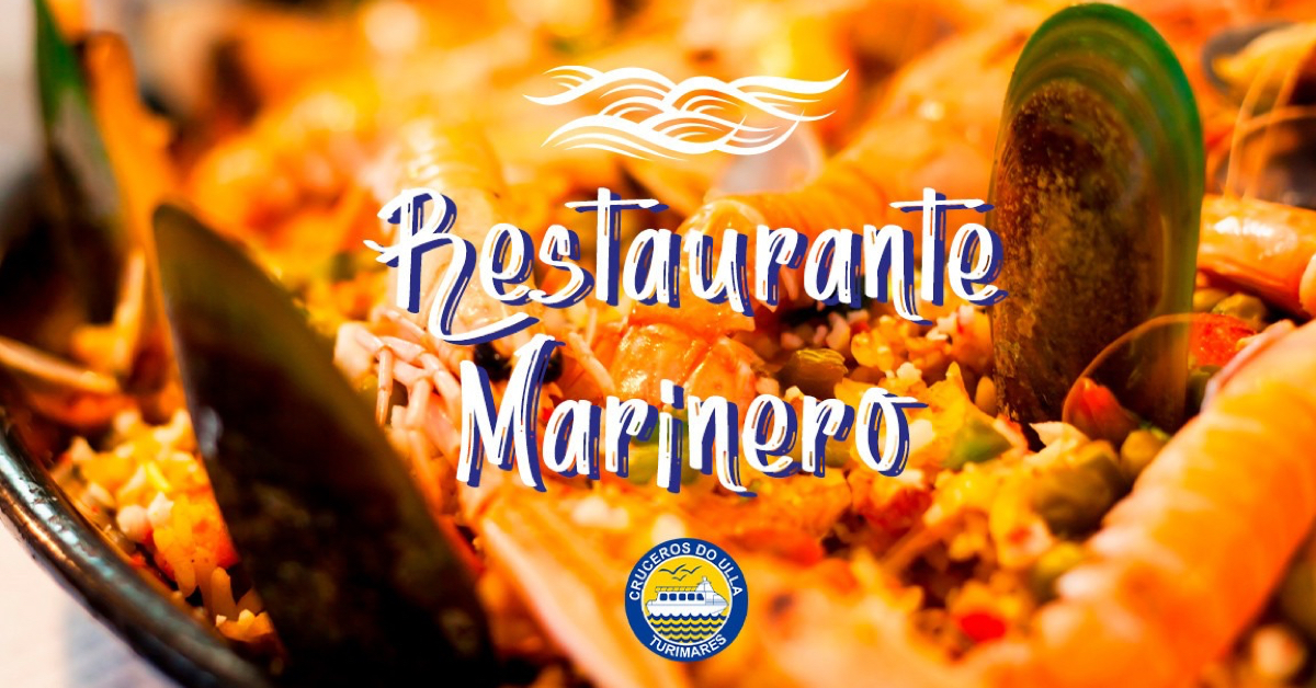 Plato de marisco con mejillones y langostinos como parte del menú marinero del Restaurante Marinero